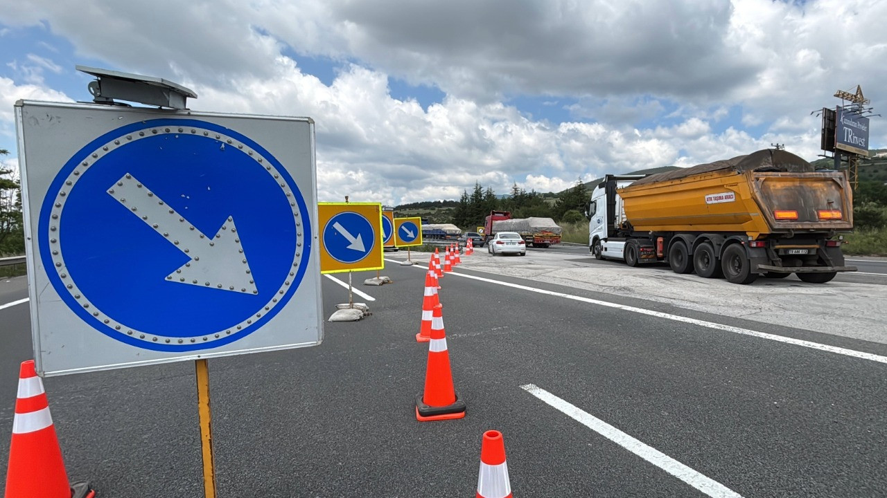 Anadolu Otoyolu İstanbul istikameti trafiğe kapatılıyor