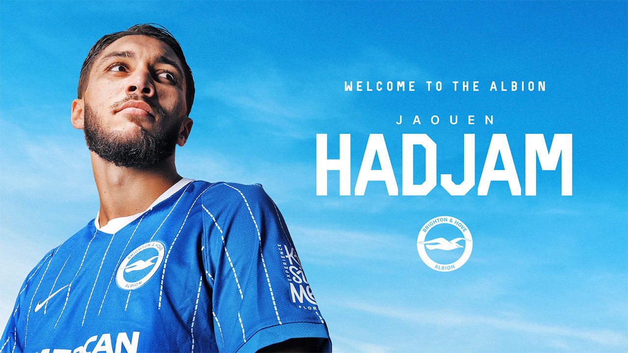 Brighton'ın yeni sol beki Jaouen Hadjam