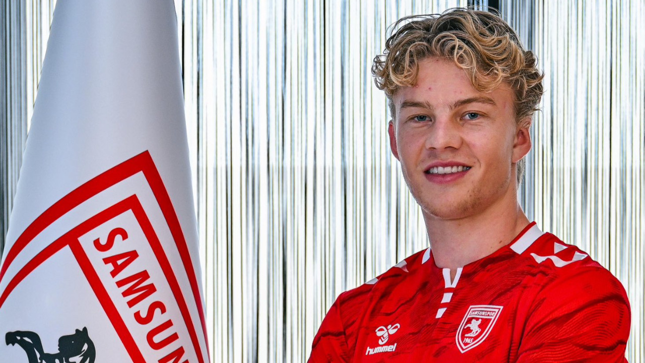 Samsunspor, Danimarkalı kanat Oskar Ohlenschlaeger'i renklerine bağladı