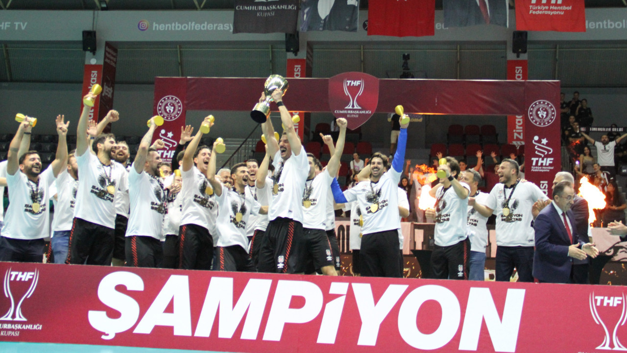 Beşiktaş, Hentbol Cumhurbaşkanlığı Kupası'nda şampiyon oldu