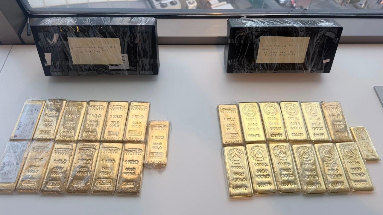 Dinamikpay operasyonu: 25,5 kilo altın ele geçiril…