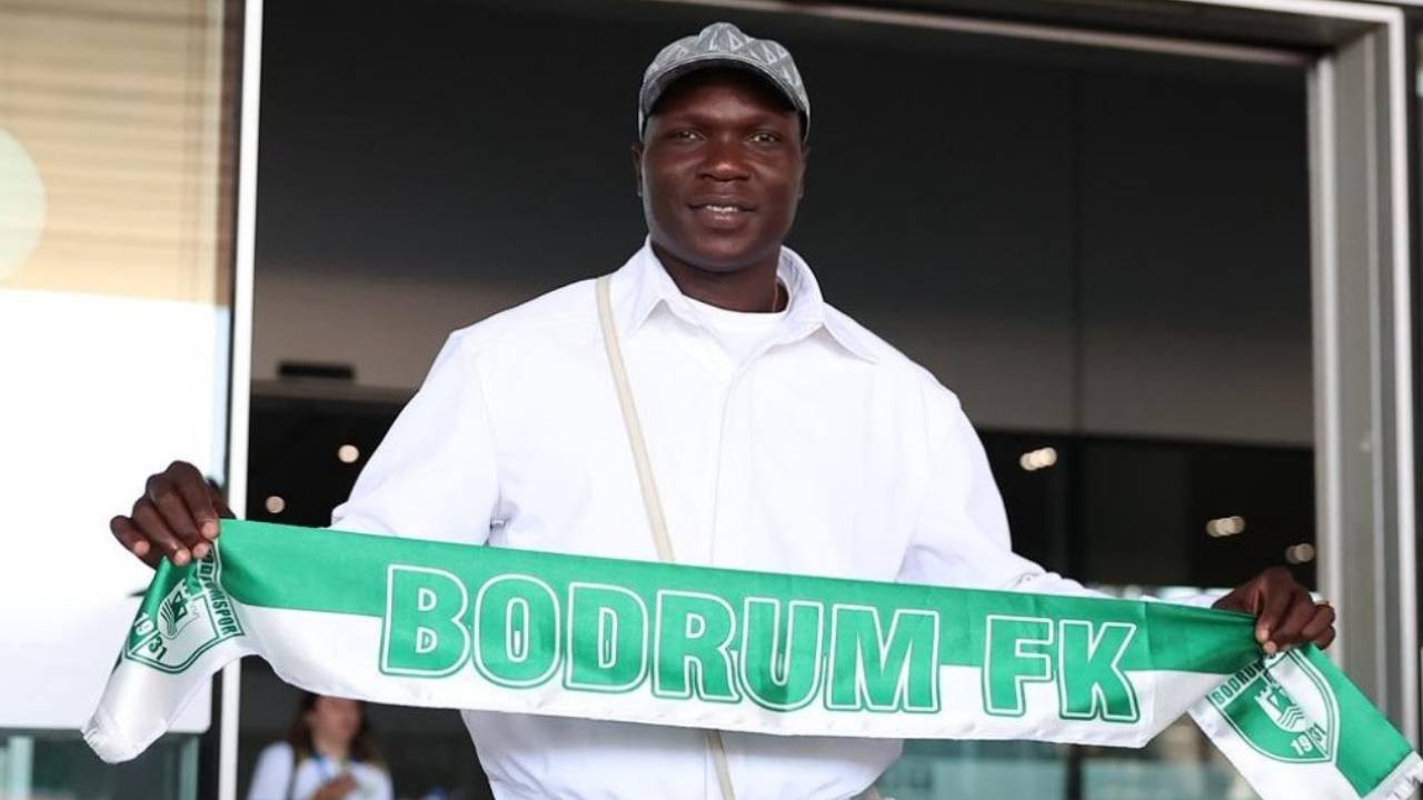 Aboubakar, Bodrum'da!