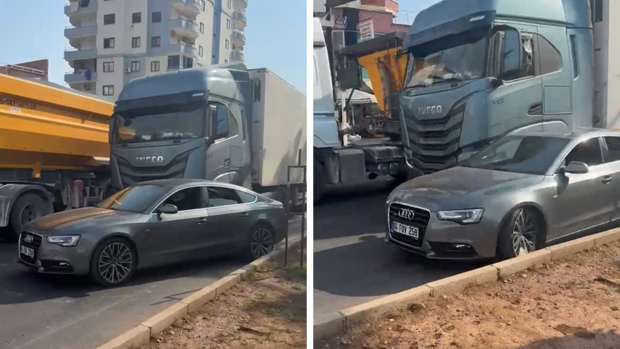 TIR şoförüne taşlı saldırıya para cezası