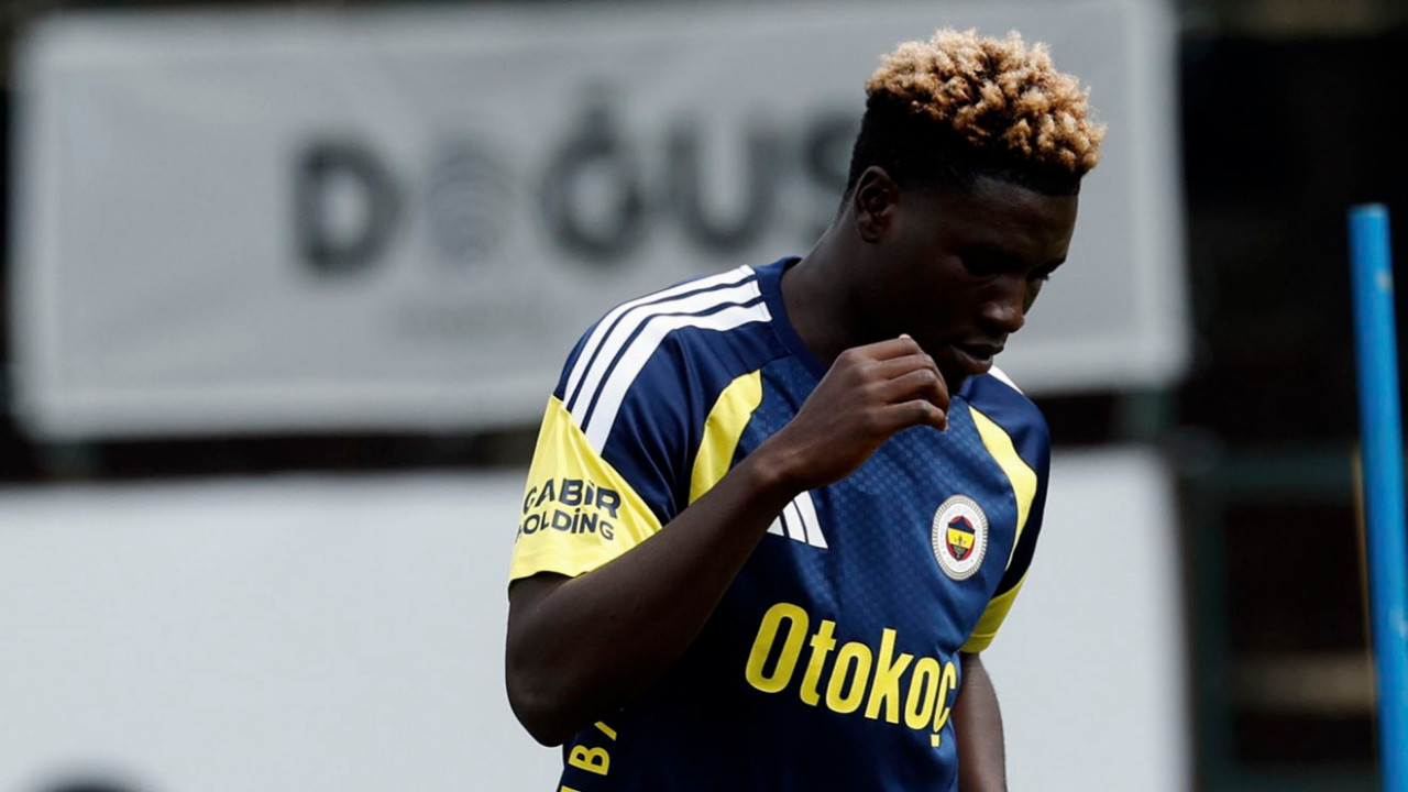Fenerbahçe'de Kojo Peprah Oppong ilk idmanına çıktı