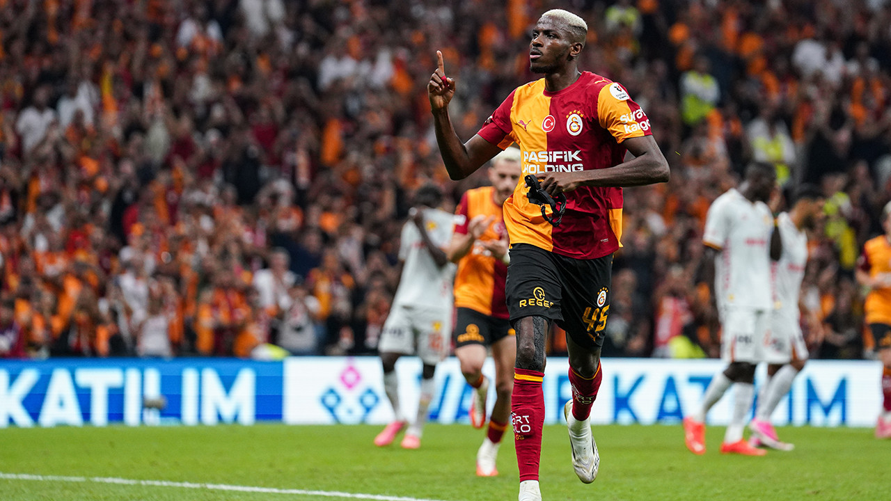 Galatasaray geriden gelip Göztepe'yi devirdi: Osimhen yıldızlaştı: 3-2