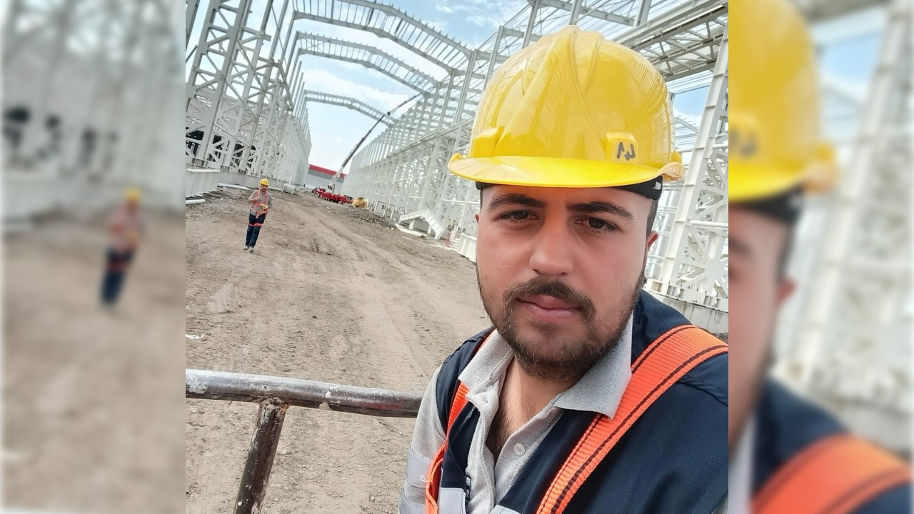 Yüksekten düşen işçi öldü