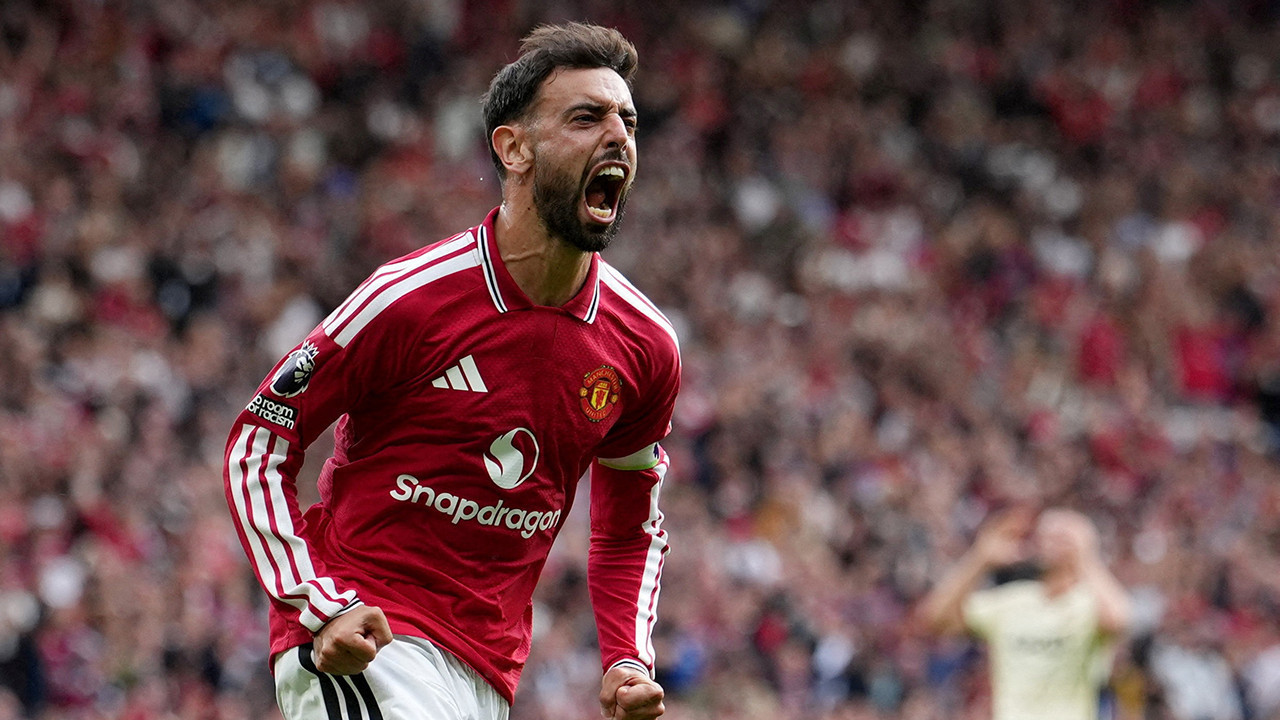 Bruno Fernandes'ten 3 gol, 1 asistle resital: Manchester United gol yağdırdı