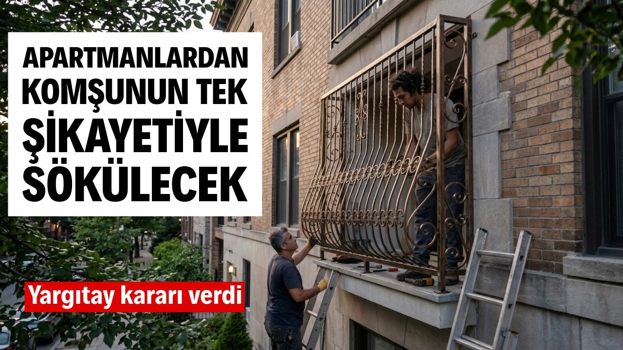 Apartmanlardan komşunun tek şikayetiyle sökülecek! Yargıtay kararı verdi