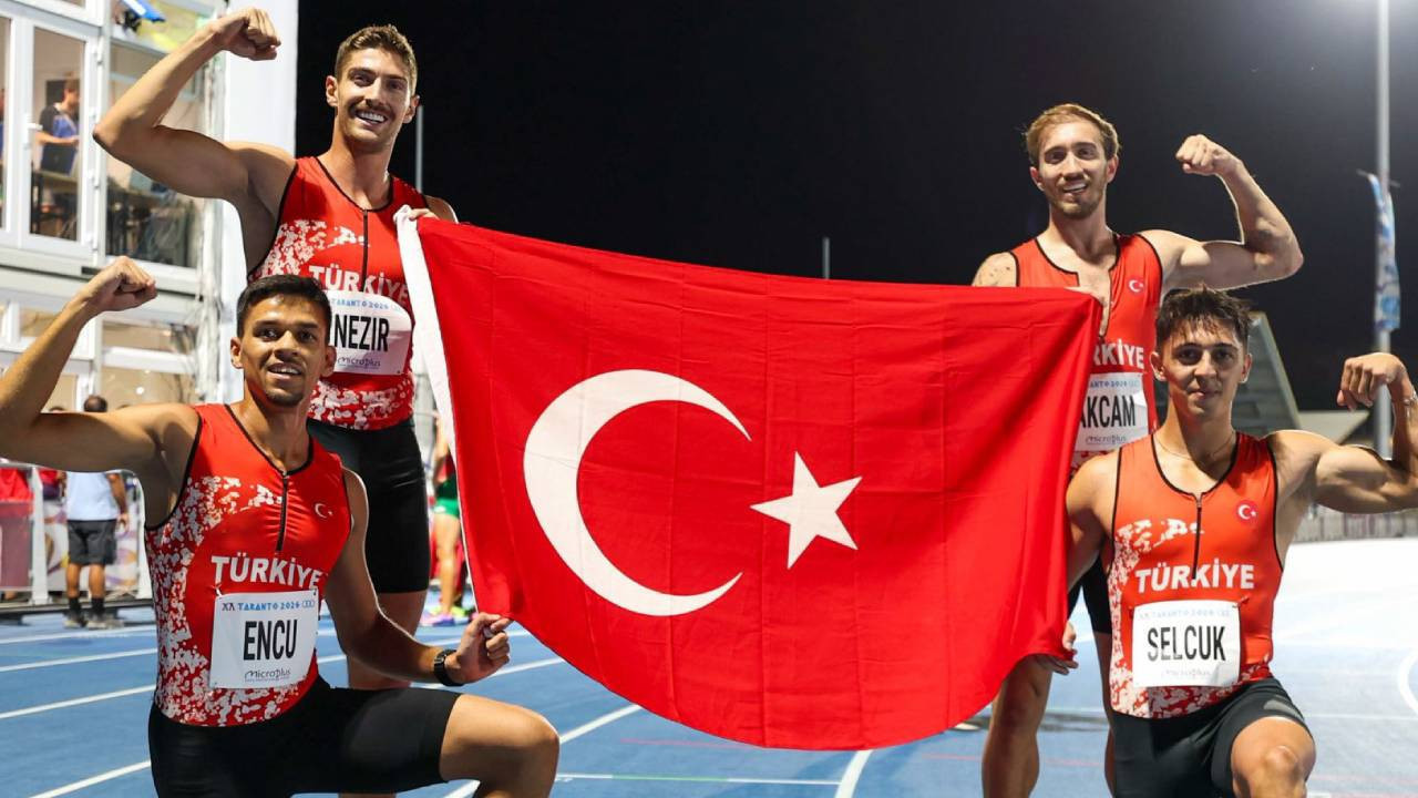 Erkek Bayrak Takımı, Akdeniz Oyunları'nda şampiyon