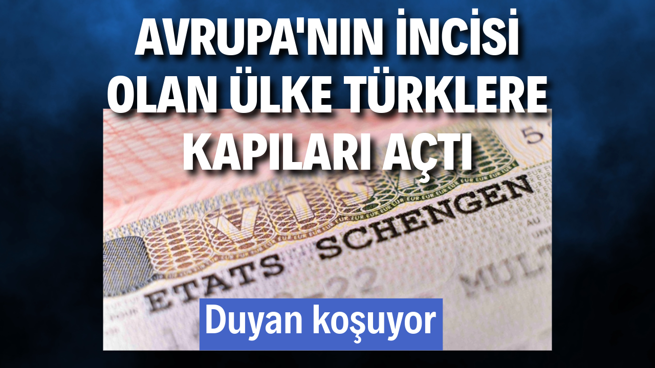 Avrupa'nın incisi olan ülke Türklere kapıları açtı: Duyan koşuyor
