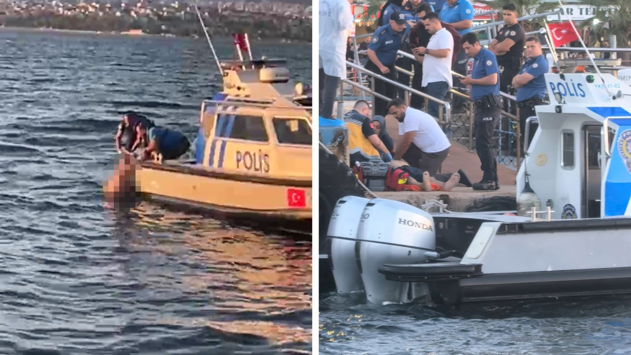Emekli polisin cesedi denizde bulundu