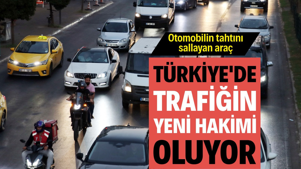 Türkiye'de trafiğin yeni hakimi oluyor: Otomobilin tahtını sallayan araç
