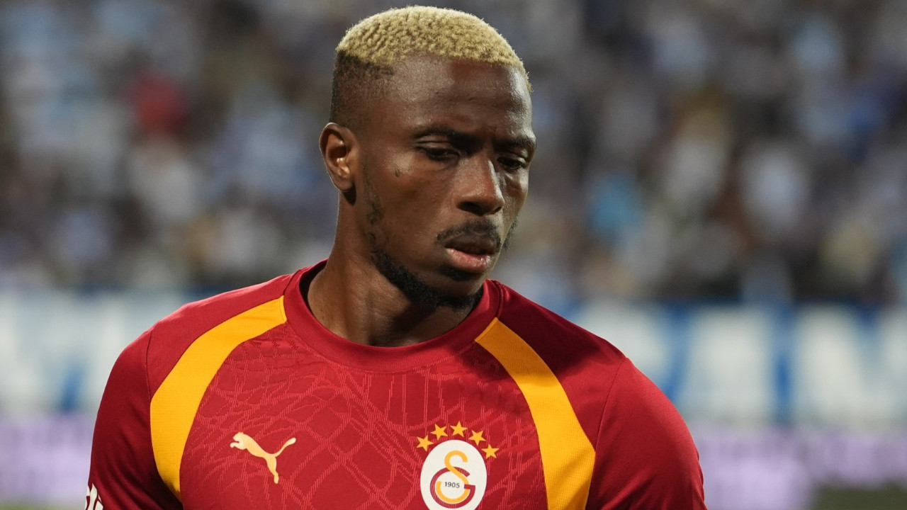 Galatasaray'da Osimhen depremi: Maça devam edemedi