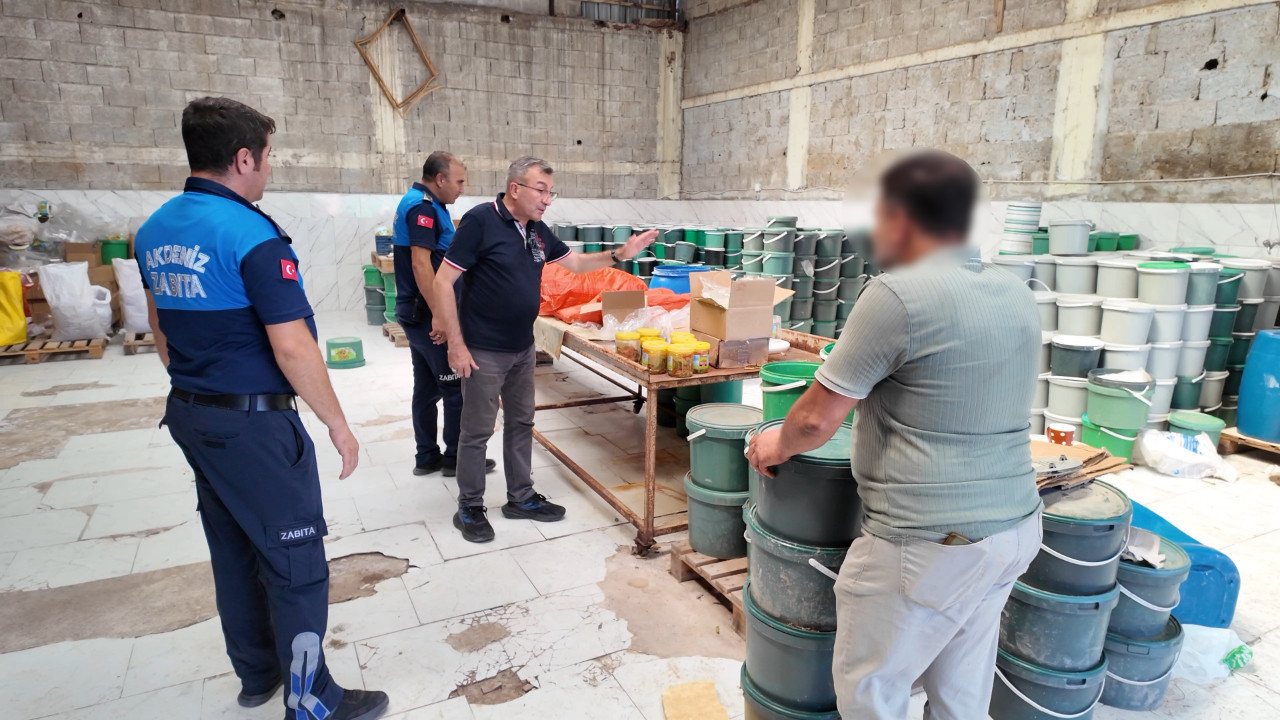 Tonlarca turşuya el konuldu