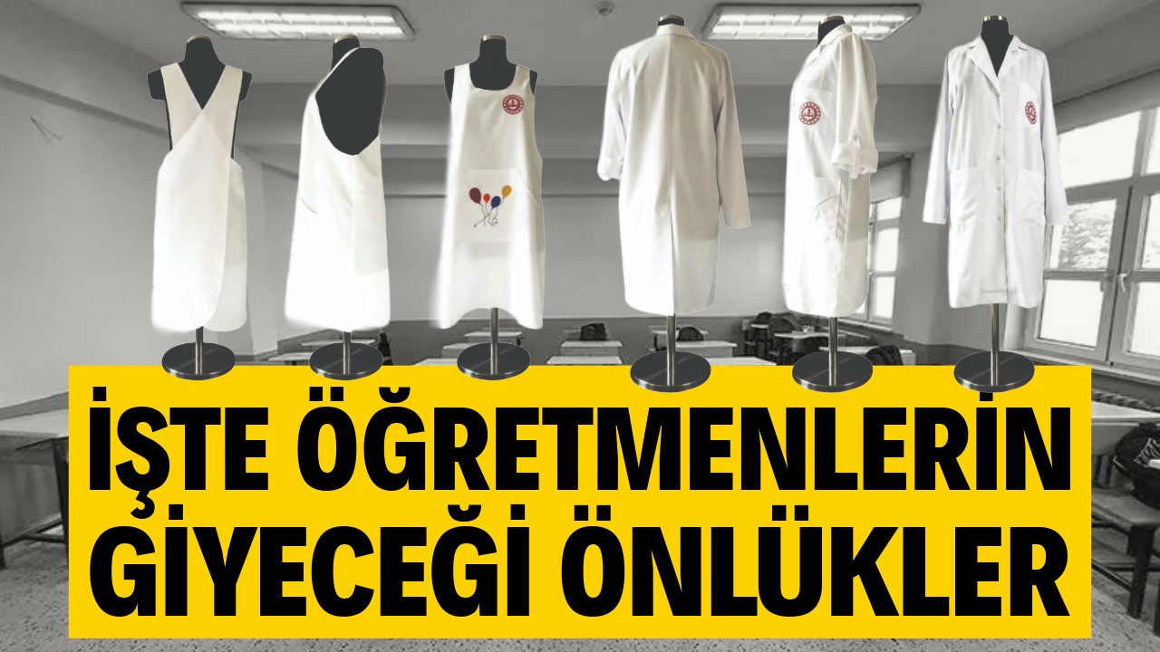 İşte öğretmenlerin giyeceği önlükler