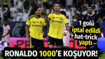 Ronaldo 1000 gole koşuyor: 1 golü iptal edildi, hat-trick yaptı