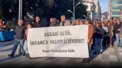 Artvin'de asgari ücret eylemi