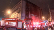 Bağcılar'da ara kattaki tekstil atölyesinde yangın