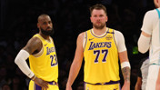 LeBron ve Doncic'in 40 sayısı yetmedi: Lakers 3 sayı farkla boyun eğdi