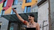 Almanya sandık başında: FEMEN'den eylem