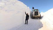 Muş'ta kar kalınlığı 5 metreye kadar ulaştı