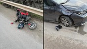 80 yaşındaki motosikletli kaza kurbanı