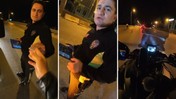 Polisten motosikletli öğretmene içleri yakan nasihat