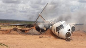 Somali'deki uçak kazasında 5 kişi öldü