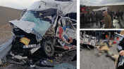 Van'da feci kaza: 7 ölü, 3'ü ağır 12 yaralı