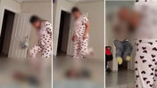 Özbek bakıcı dehşeti: Bebeği tekme tokat dövdü
