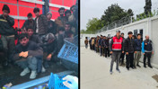 Durdurulan TIR'dan onlarca göçmen çıktı