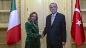 Erdoğan, Meloni ile görüştü