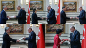 Beş ülkenin büyükelçisi, Erdoğan'a güven mektuplarını sundu