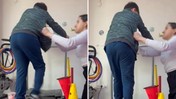 ‘Gelişim’ videosu diye gönderdi, şiddet anı ortaya çıktı