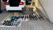 Uyuşturucu sandılar, polisin kullandığı araçtan cephanelik çıktı