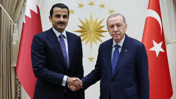 Cumhurbaşkanı Erdoğan, Katar Emiri Al Sani ile görüştü