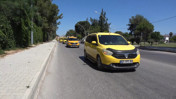 Belek'te taksiciler kontak kapattı