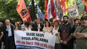 CHP'li belediyelere operasyon Ankara'da protesto edildi