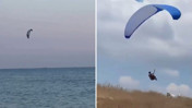 Mersin'de iki ayrı paraşüt kazası