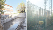 3 okulun bahçesine yüksek gerilim getirdiler