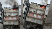 4 katlı apartmanda yangın paniği