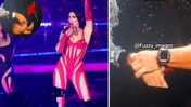 Hayranının eli yerinde durmadı, Dua Lipa'nın koruması müdahale etti