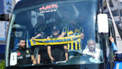 Fenerbahçe taraftarı 45 otobüsle RAMS Park'a geldi