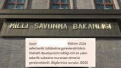 MSB'den 'seferberlik emri' mesajlarıyla ilgili açıklama