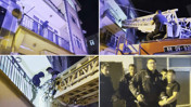 Eski sevgilisi evi bastı çocuğunu bırakıp balkondan atladı