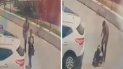 Sokakta kadına bıçaklı saldırı