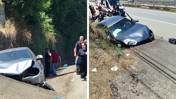 Giresun'da otomobil ile motosiklet &ccedil;arpıştı: &Ouml;l&uuml; ve yaralılar var