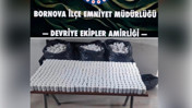 İzmir'de polisten kaçan şüphelinin aracında 118 bin sentetik hap ele geçirildi