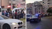Motosikletini üzerlerine sürdü, ardından bıçakladı