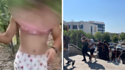Kadın kıyafeti giydirerek şantaj yapan 6 zanlı tutuklandı
